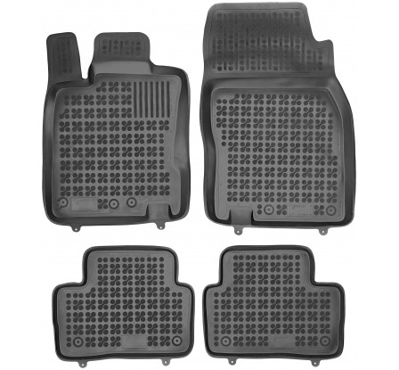 Koberce gumové se zvýšeným okrajem Renault KADJAR 2015-