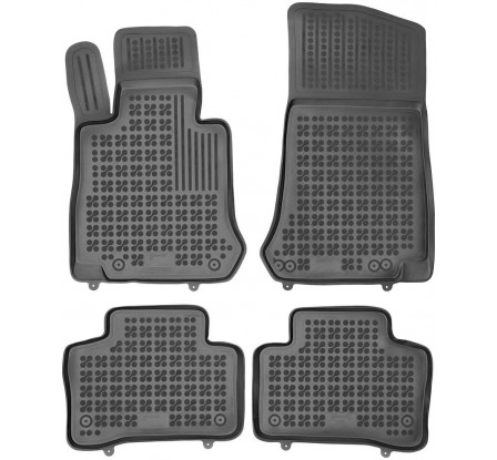 Koberce gumové se zvýšeným okrajem Mercedes GLC X253 2015-