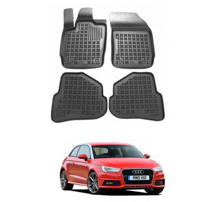 Koberce gumové se zvýšeným okrajem Audi A1/STB 2010 - 2018