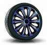 Poklice na auto 15" STRONG duocolor modré