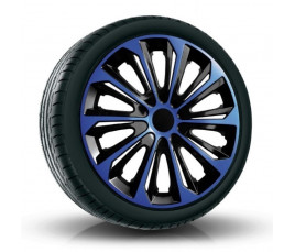 Poklice na auto 15" STRONG duocolor modré