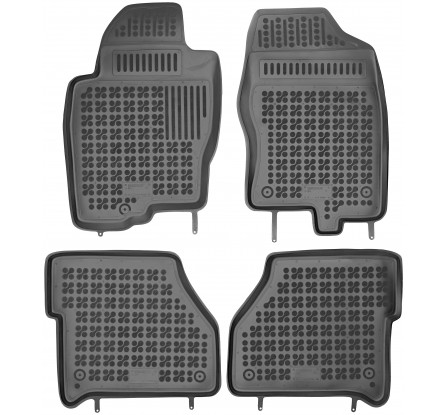 Koberce gumové se zvýšeným okrajem Nissan NAVARA 2005 -