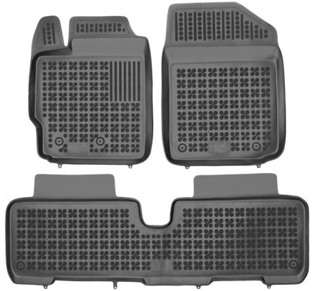 Koberce gumové se zvýšeným okrajem Toyota Yaris 2005-2011