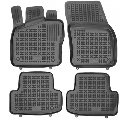 Koberce gumové se zvýšeným okrajem Seat ATECA 2016-