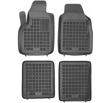 Koberce gumové se zvýšeným okrajem Fiat PANDA II 2003-2012