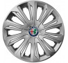 Poklice kompatibilní na auto Alfa Romeo 16" Strong Sivé