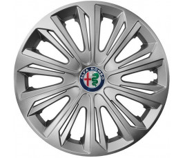 Poklice kompatibilní na auto Alfa Romeo 16" Strong Sivé