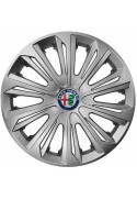 Poklice kompatibilní na auto Alfa Romeo 16" Strong Sivé
