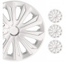 Poklice na auto 14" STRONG biele