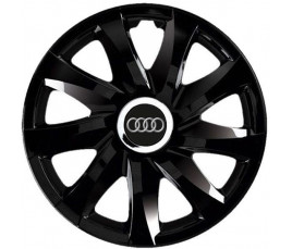 Poklice kompatibilní na auto Audi 14" DRIFT černé