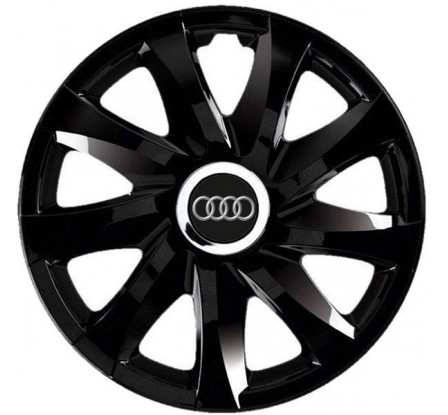 Poklice kompatibilní na auto Audi 14" DRIFT černé