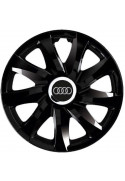 Poklice kompatibilní na auto Audi 14" DRIFT černé