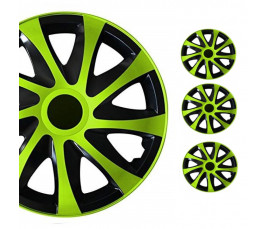 Poklice na auto Škoda 15" DRACO zelené