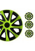 Poklice na auto Škoda 15" DRACO zelené