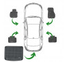 Audi Q5 2009-2015 Vana REZAW 232021 + koberce REZAW 200306