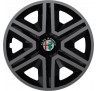 Poklice vhodné na auto Alfa Romeo 16" Action grafitovo - černé