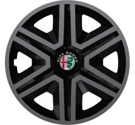Poklice vhodné na auto Alfa Romeo 16" Action grafitovo - černé