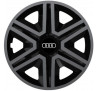 Poklice kompatibilní na auto Audi 16" Action grafitovo - černé