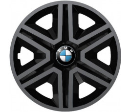 Poklice vhodné na auto BMW 16" Action grafitovo - černé