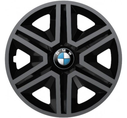 Poklice vhodné na auto BMW 16" Action grafitovo - černé