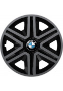 Poklice vhodné na auto BMW 16" Action grafitovo - černé