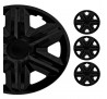 Poklice na auto Fiat 15" Action - černé