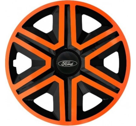 Poklice na auto Ford 16" Action duocolor orange