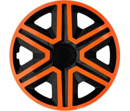 Poklice na auto Škoda 14" Action - duocolor orange
