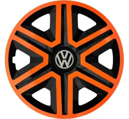 Poklice na auto VW 14" Action - duocolor orange