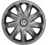 Poklice na auto Volkswagen 16" DRACO Grafitové