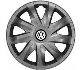 Poklice na auto Volkswagen 16" DRACO Grafitové