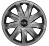 Poklice kompatibilní na auto Audi 16" DRACO Grafitové