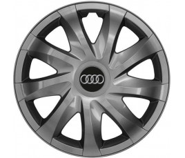 Poklice kompatibilní na auto Audi 16" DRACO Grafitové