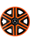 Poklice na auto Mercedes 16" Action duocolor orange