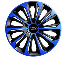 Poklice na auto FORD 15" STRONG duocolor modré