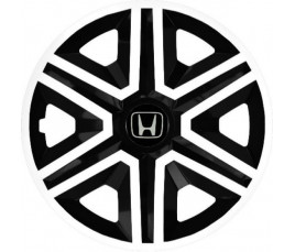 Poklice na auto Honda 14" Action bielo - černé