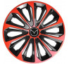 Poklice na auto Mazda 16" STRONG duocolor červené