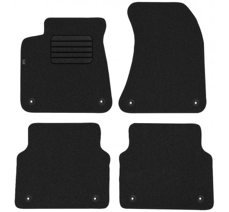 Koberce textilní Audi A8  krátka verze 2010 - 2017 karbonové