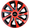 Poklice na auto Chevrolet 14" DRACO duocolor červené