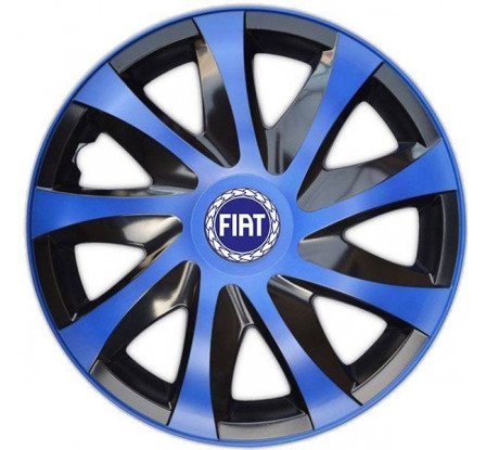 Poklice na auto Fiat 14" DRACO modré