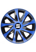 Poklice na auto Seat 14" DRACO modré