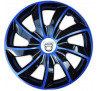 Poklice na auto Dacia 14" QUAD modré