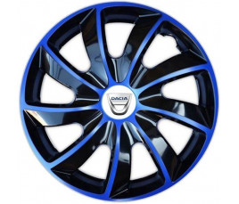 Poklice na auto Dacia 14" QUAD modré