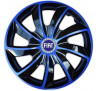 Poklice na auto Fiat 14" QUAD modré