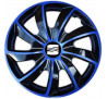 Poklice na auto Seat 15" QUAD modré