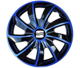Poklice na auto Seat 15" QUAD modré