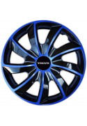 Poklice na auto Volvo 16" QUAD modré