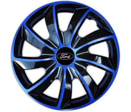 Poklice na auto Ford 16" QUAD modré