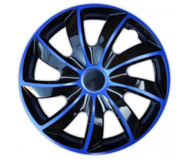 Poklice na auto Škoda 16" QUAD modré
