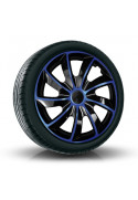 Poklice na auto 17" QUAD modré